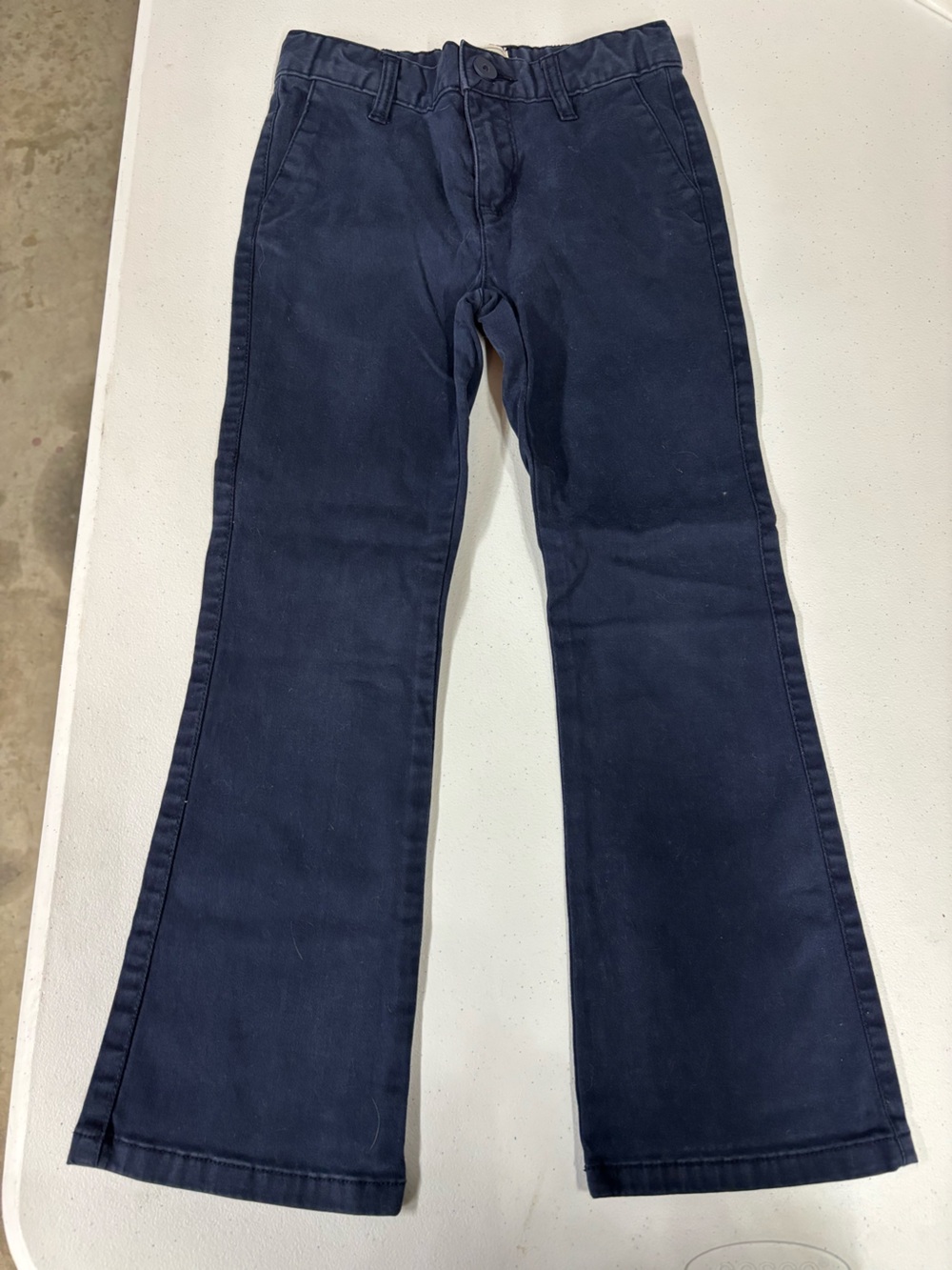 Place Kids Navy Flared Casual Pants
